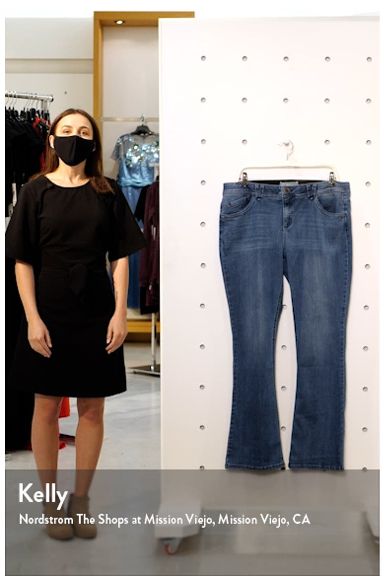 Itty Bitty Bootcut Jeans (Nordstrom Exclusive) video