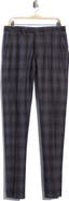 Zanella Noah Plaid Wool Blend Trousers