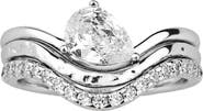 MADE BY MARY Tova Pear Ring Set