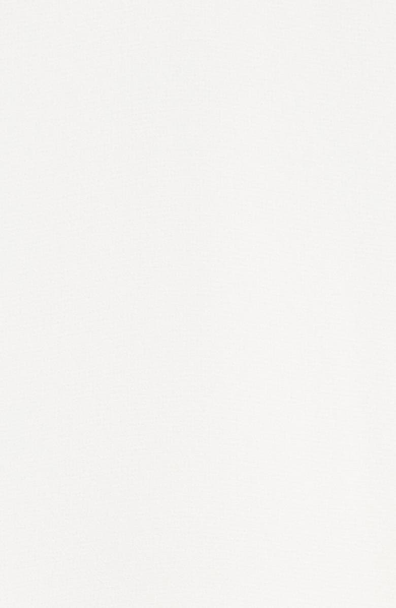 Vince Camuto Bell Sleeve Embroidered Chiffon Top, Alternate, color, Pearl Ivory