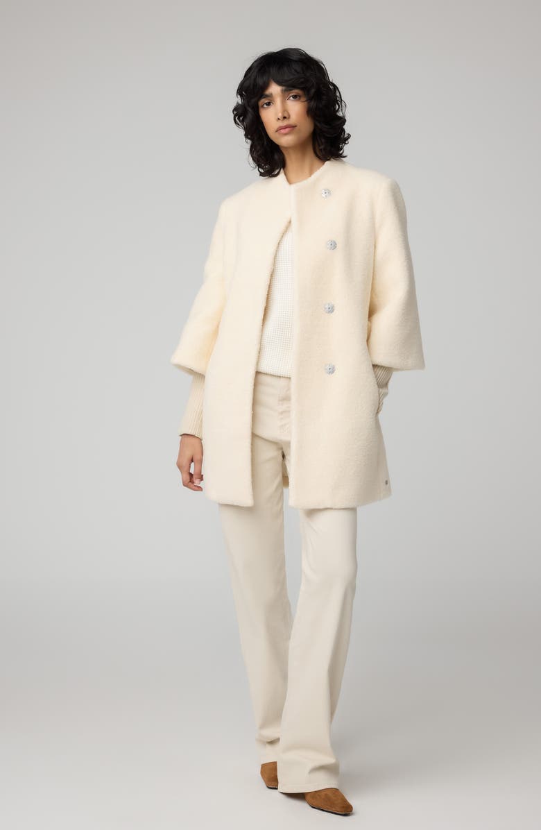 Soia & Kyo Mariah Belted Knit Coat, Alternate, color, 