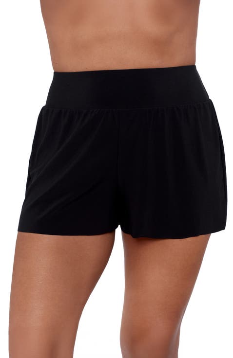 Beach Short High Waist Swimsuit Bottom