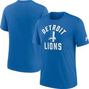 Nike Men's Nike Royal Detroit Lions Favorable Timeline Tri-Blend T-Shirt