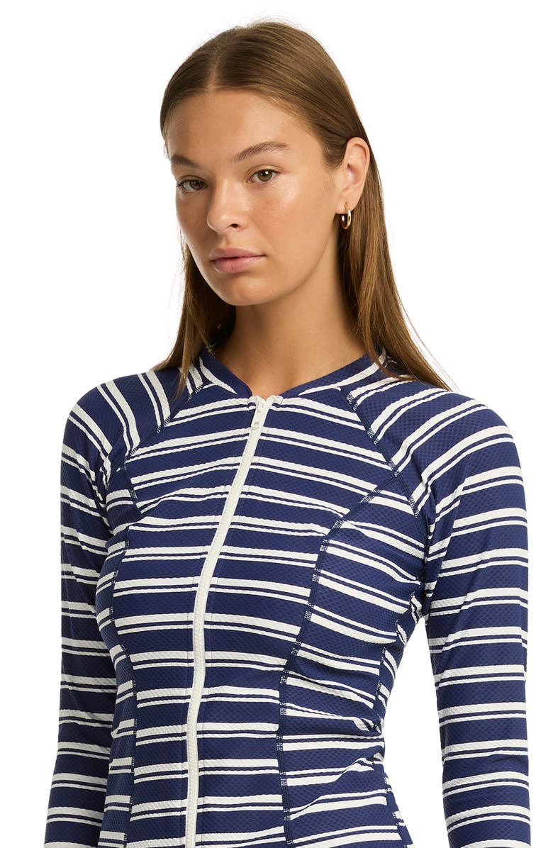 Sea Level Biarritz Long Sleeve Rashguard, Alternate, color, 