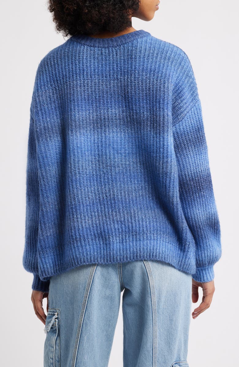 PacSun Alexia Oversize Rib Sweater, Alternate, color, Blue