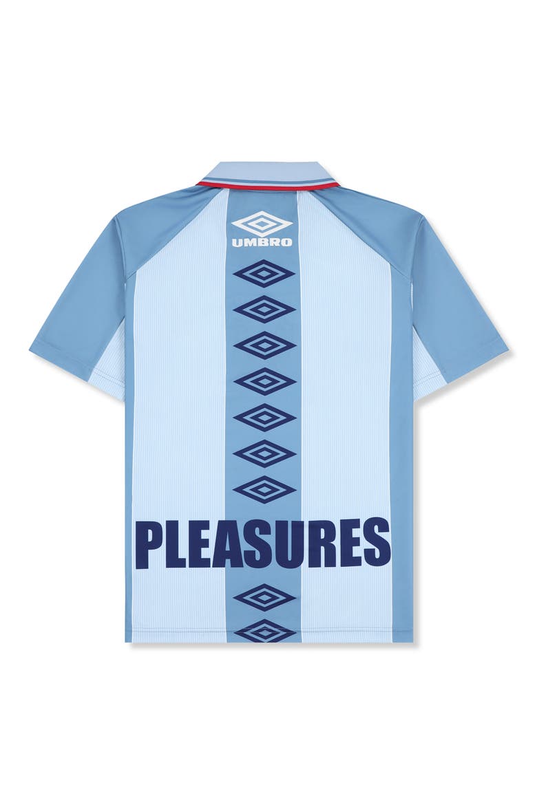 x Umbro Two Cats Short Sleeve Jersey, Alternate, color, BLUE