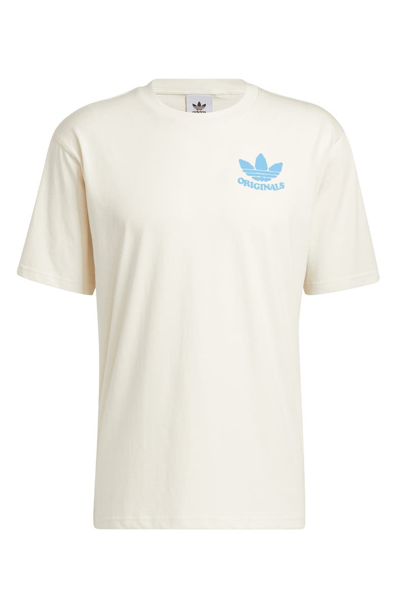 adidas Happy Earth Organic Cotton Graphic Tee, Alternate, color,