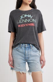 Daydreamer John Lennon Rock 'N' Roll Graphic T-shirt