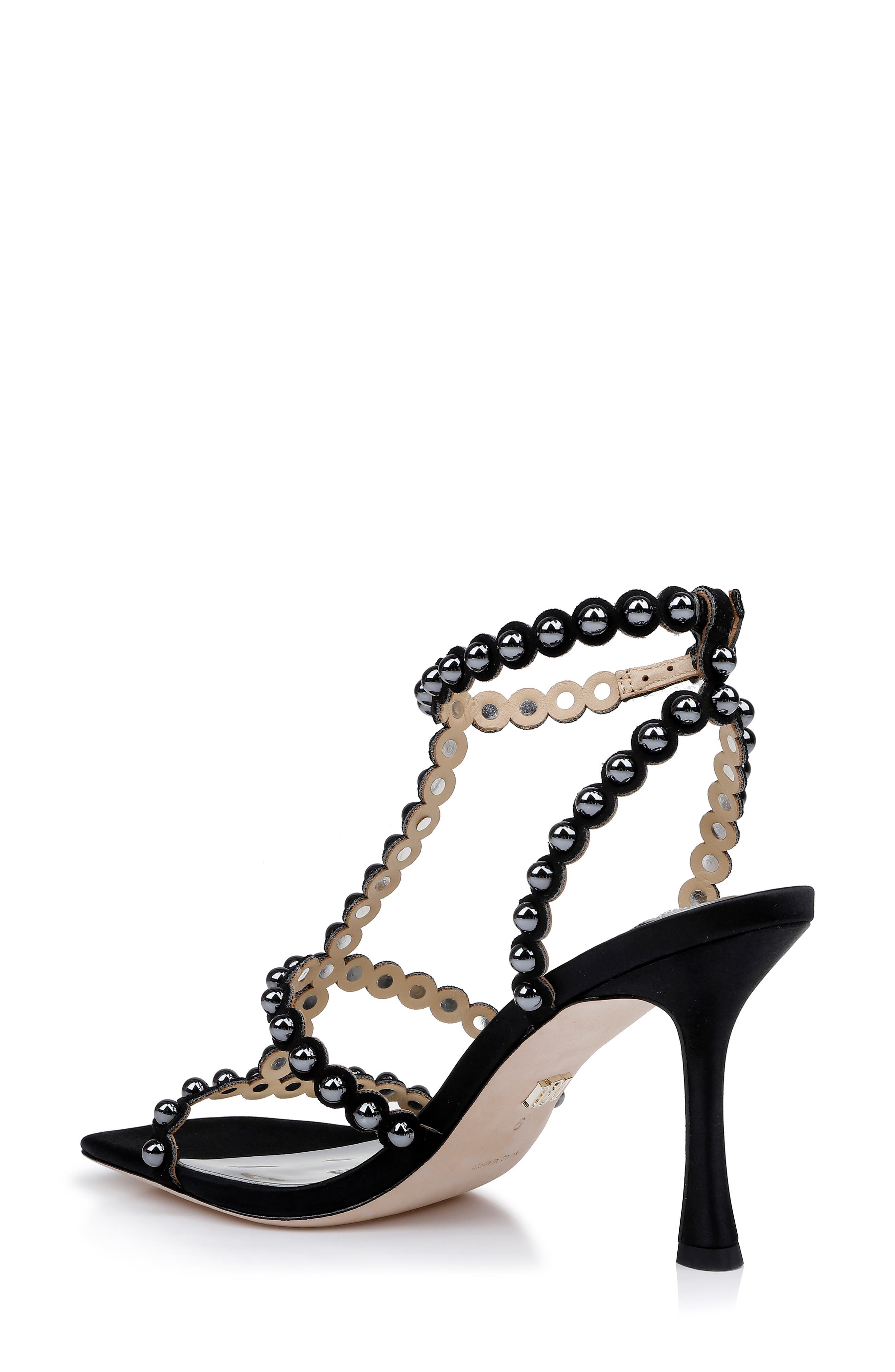 Badgley Mischka Collection Camilia Square Toe Sandal, Alternate, color, 