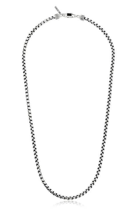 Men's Box Chain Necklace
