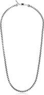 Mr. Ettika Men's Box Chain Necklace
