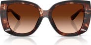 Dolce&Gabbana 56mm Square Sunglasses