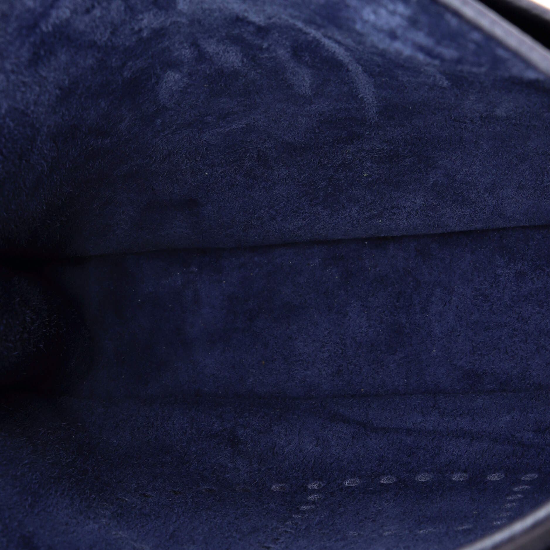 Pre-Owned Hermes Evelyne Bag Gen III Clemence PM, Alternate, color, Bleu Nuit