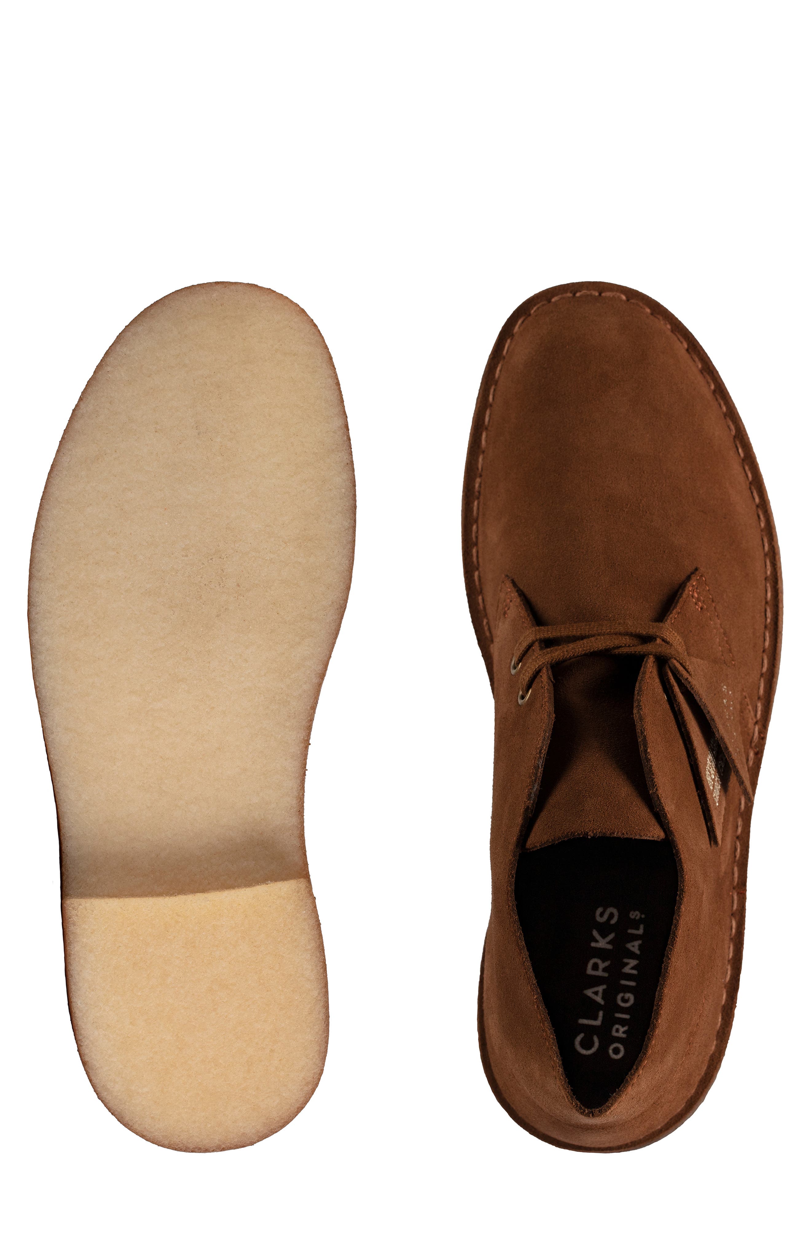 Clarks<sup>®</sup> Originals Desert Boot, Alternate, color, Cola Suede