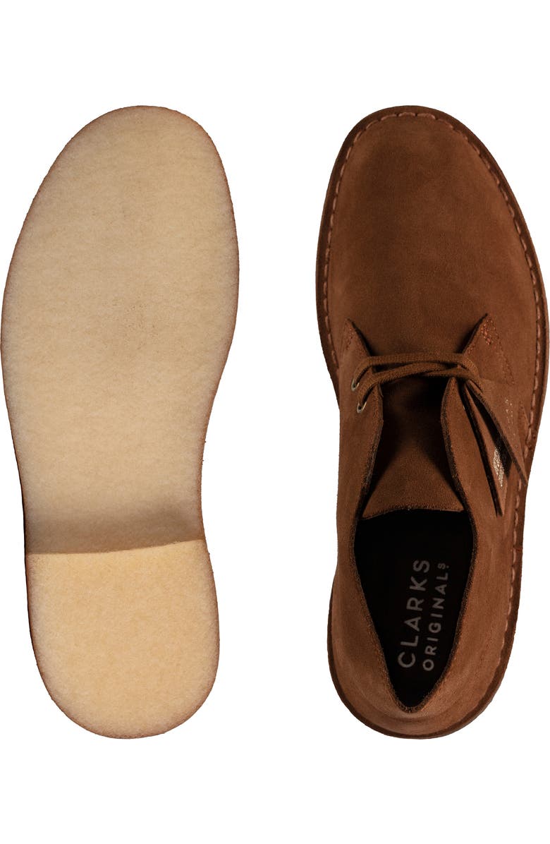 Clarks<sup>®</sup> Originals Desert Boot, Alternate, color, Cola Suede