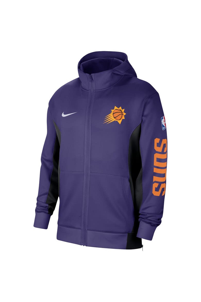 Men's Nike Purple Phoenix Suns 2023/24 Authentic Showtime Full-Zip Hoodie, Alternate, color, Purple