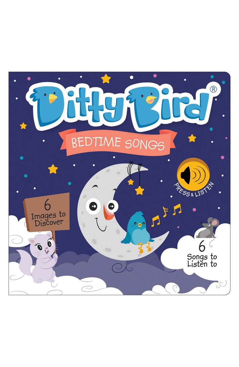 Ditty Bird Bedtime and Nursery Rhyme Song Books - Set of 2, Alternate, color, Multicolor