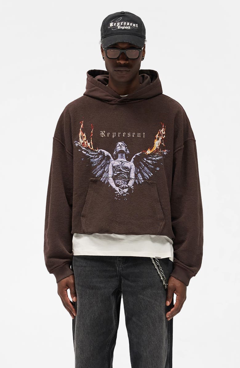 Represent Living Legacy Tour Graphic Hoodie, Alternate, color, Nero