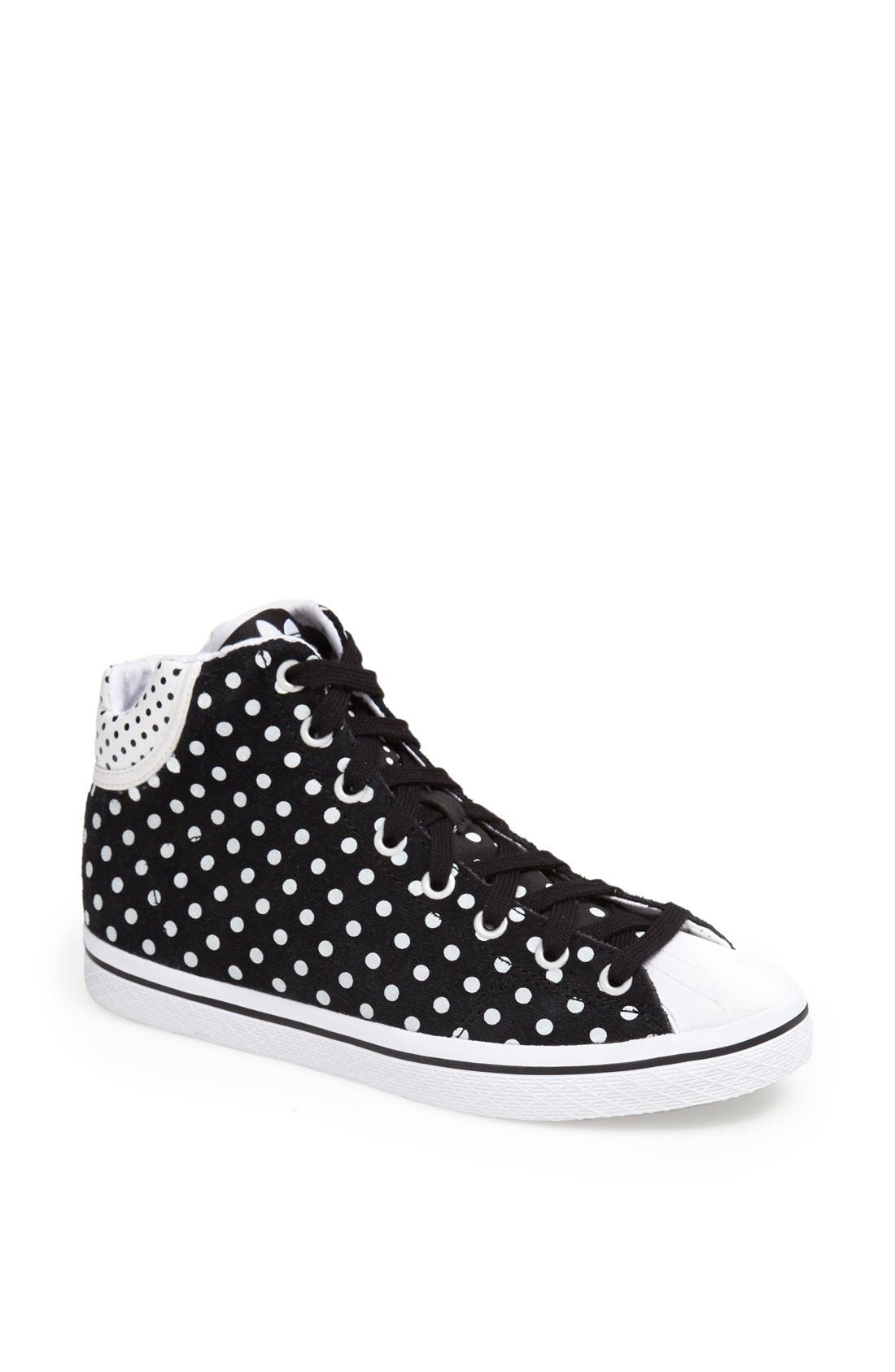 'Star' High Top Sneaker, Main, color, BLACK/ WHITE