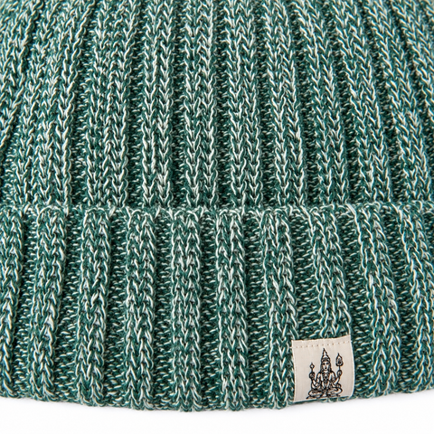 Hand Knit Grid hat