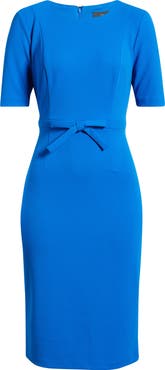 Adrianna Papell Bow Front Sheath Dress