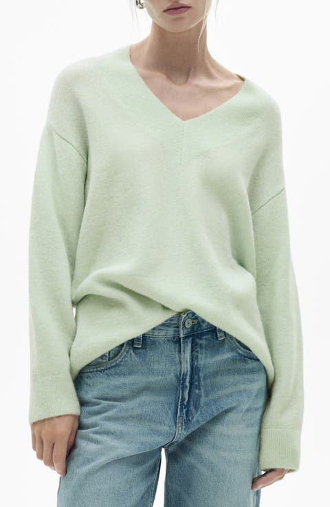 Oversize V-Neck Sweater