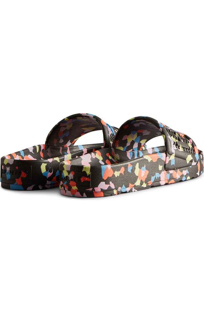 Hunter Original Marble Slide Sandal, Alternate, color,