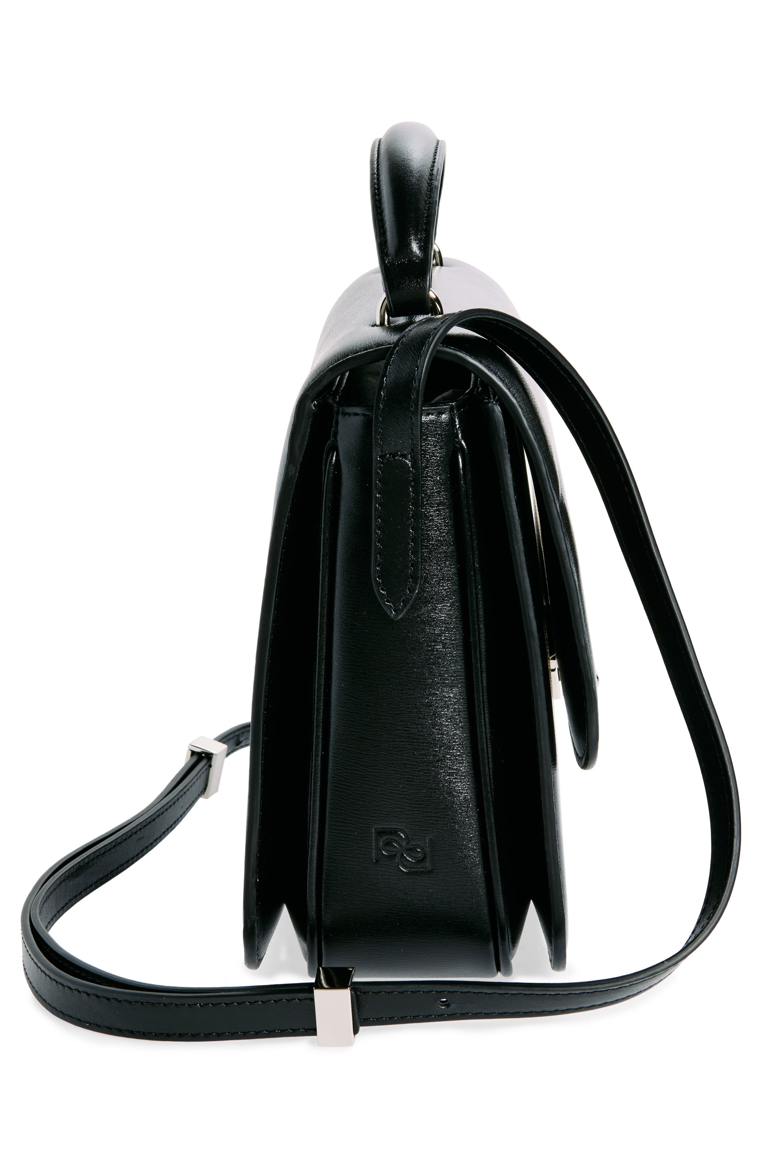 Reformation Monica Leather Crossbody Bag, Alternate, color, 