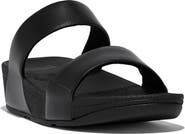 FitFlop Lulu Leather Slides Sandals