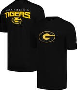 FISLL Men's FISLL Black Grambling Tigers Applique T-Shirt