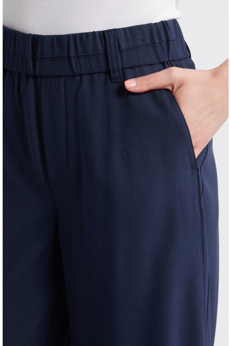 Skyrise Side Seam Straight Leg Pants, Alternate, color, NV-NAVY