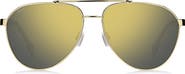 BOSS 60mm Aviator Sunglasses