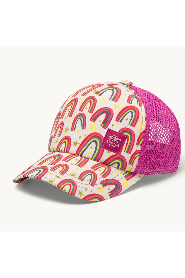 Kids Quest Trucker Hat, Main, color, Hot Pink