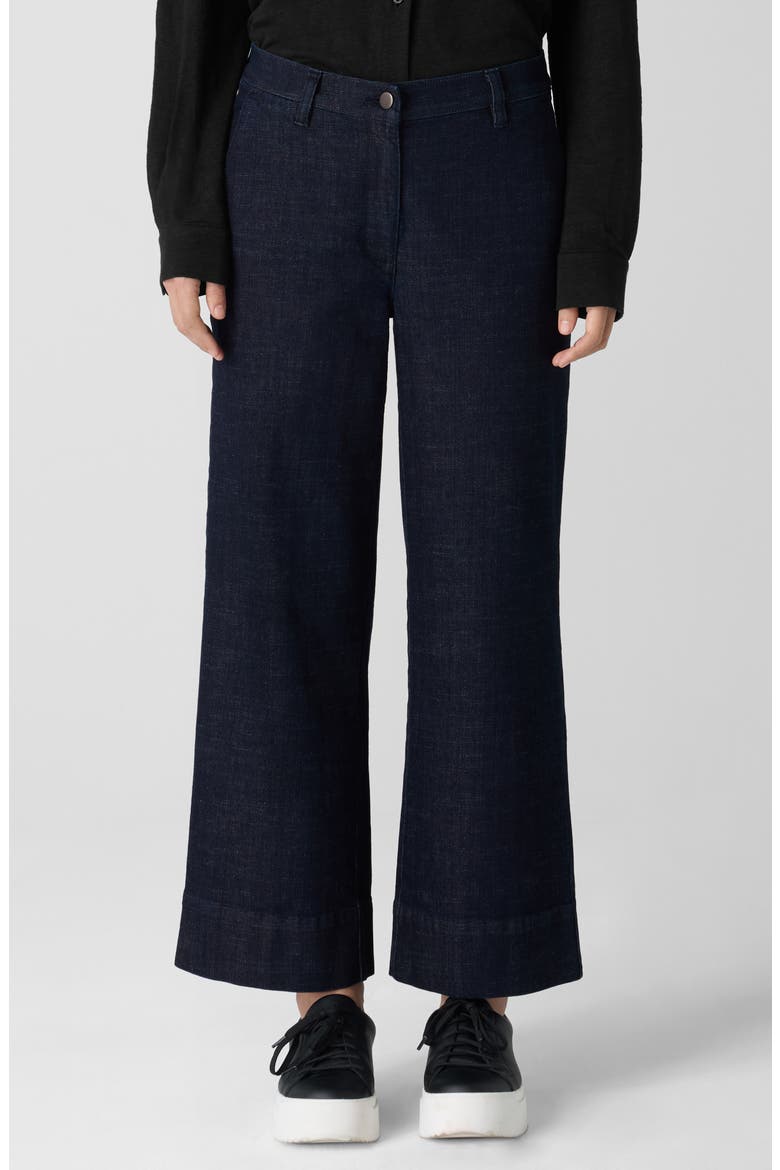 Ankle Wide Leg Jeans, Main, color, DPIND