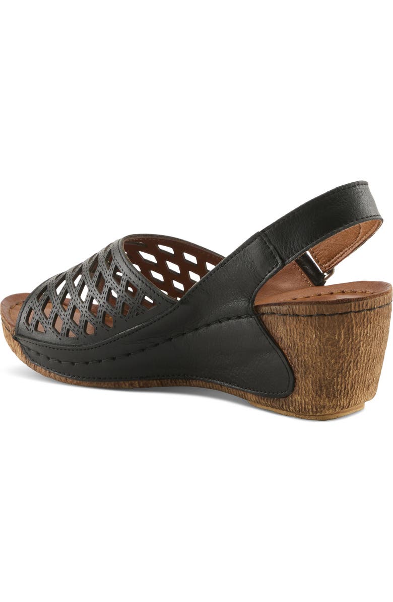 Spring Step Denair Sandal, Alternate, color, Black