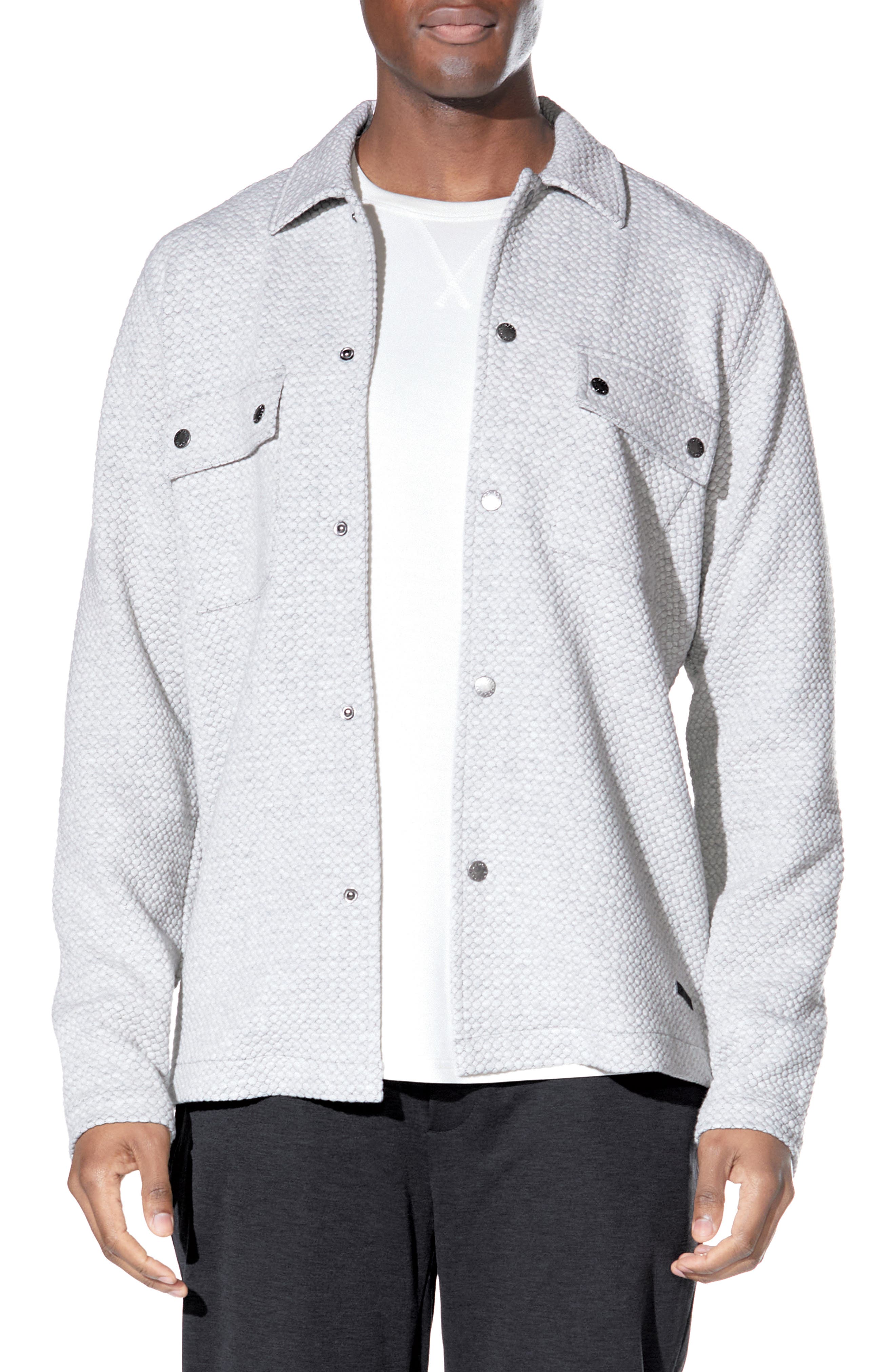 Civil Society Relaxed Fit Knit Shirt Jacket