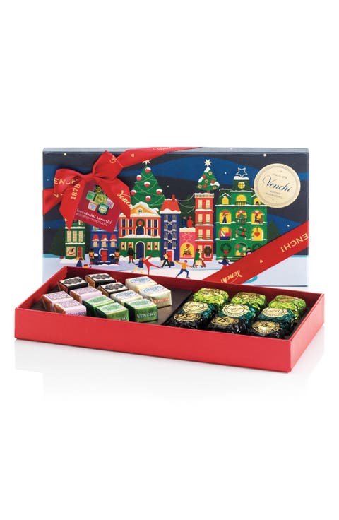 Large Christmas Cremino & Chocoviar Chocolates Gift Box