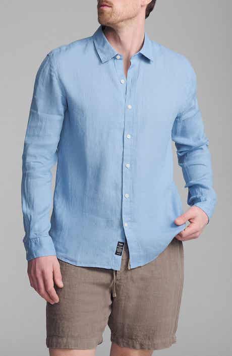 Mavi Jeans Regular Fit Linen Button-Up Shirt