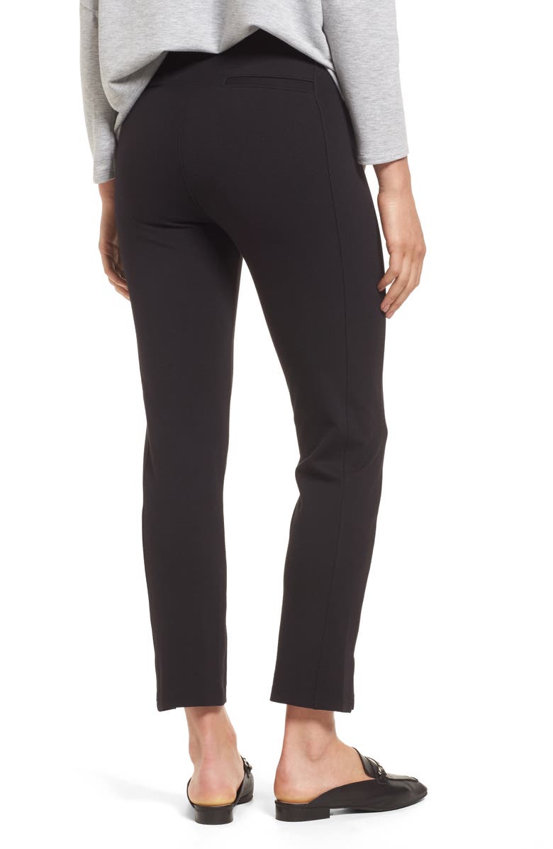 Hue High Waist Skimmer Pants, Alternate, color, 