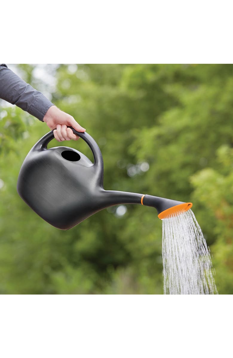 Bloem Easy Pour Watering Can Black 1.6 Gallon, Alternate, color, Black