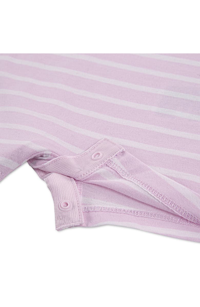 Nike Kids' Essentials Short Sleeve Romper, Alternate, color, Pink Foam