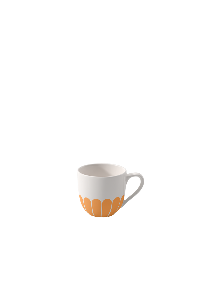 Fleur Vert Espresso Cup, Main, color, Yellow