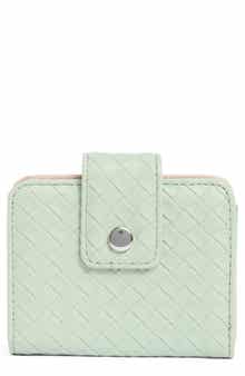 Pixie Woven Snap Bifold Wallet