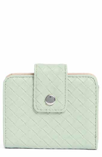 Pixie Woven Snap Bifold Wallet