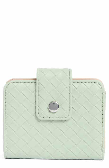 Pixie Woven Snap Bifold Wallet