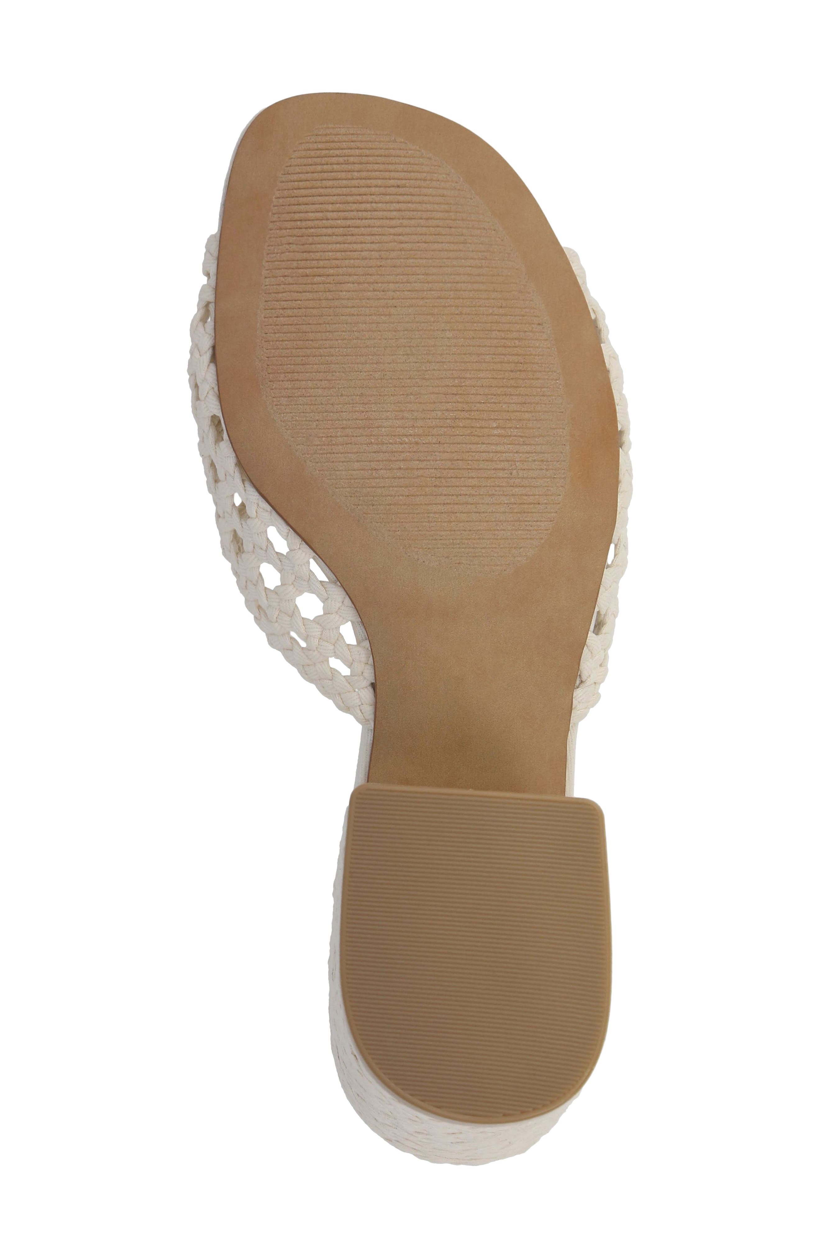 MIA Sahar Slide Sandal, Alternate, color, Bone Woven