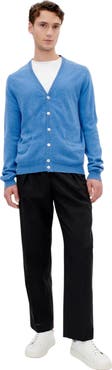 GOBI Mongolian Cashmere V Neck Button Cardigan