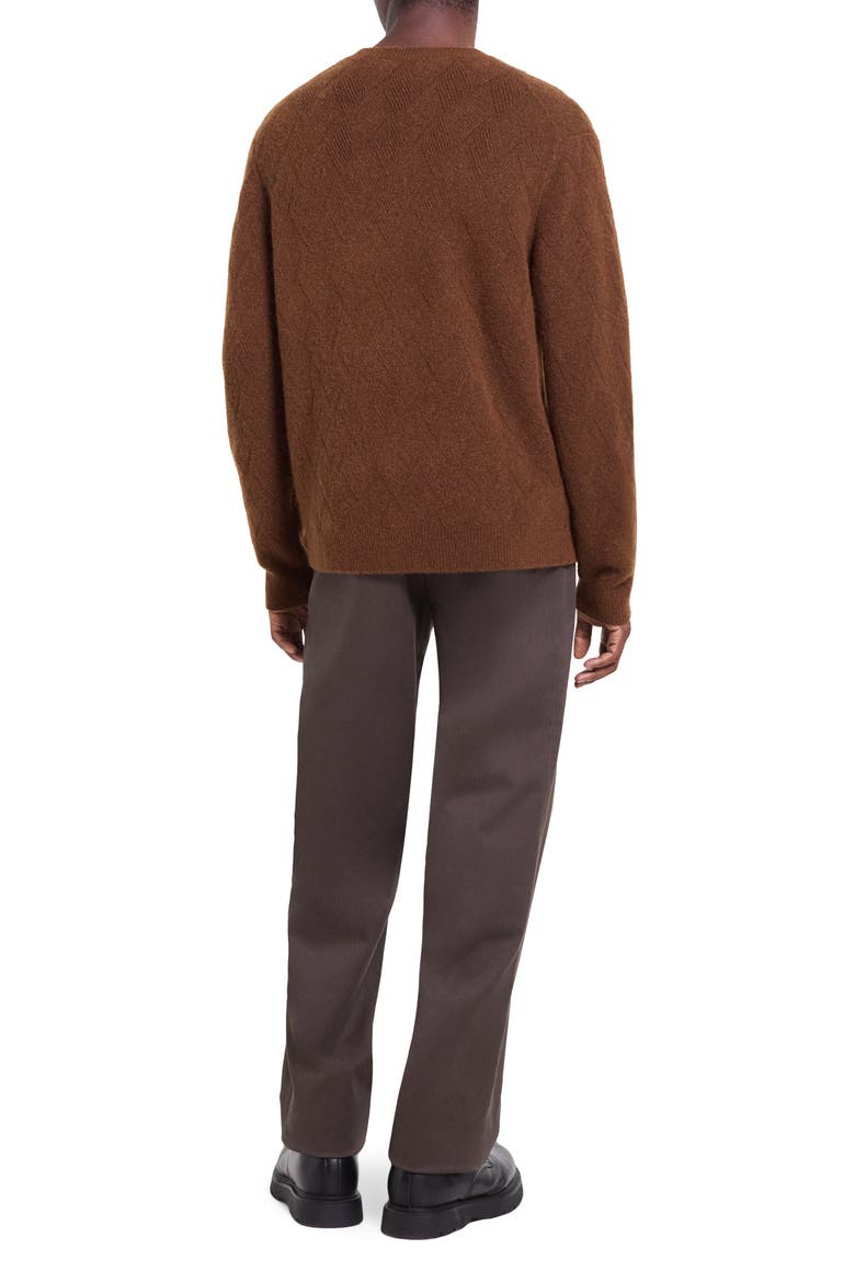 Sascha Crewneck Sweater, Alternate, color, DARK ACACIA - 2U9