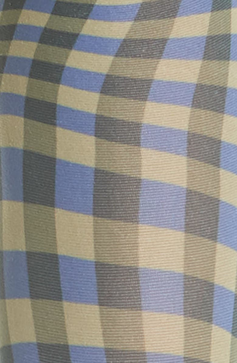 Molly Goddard Bevan Check Print Tights, Alternate, color, 