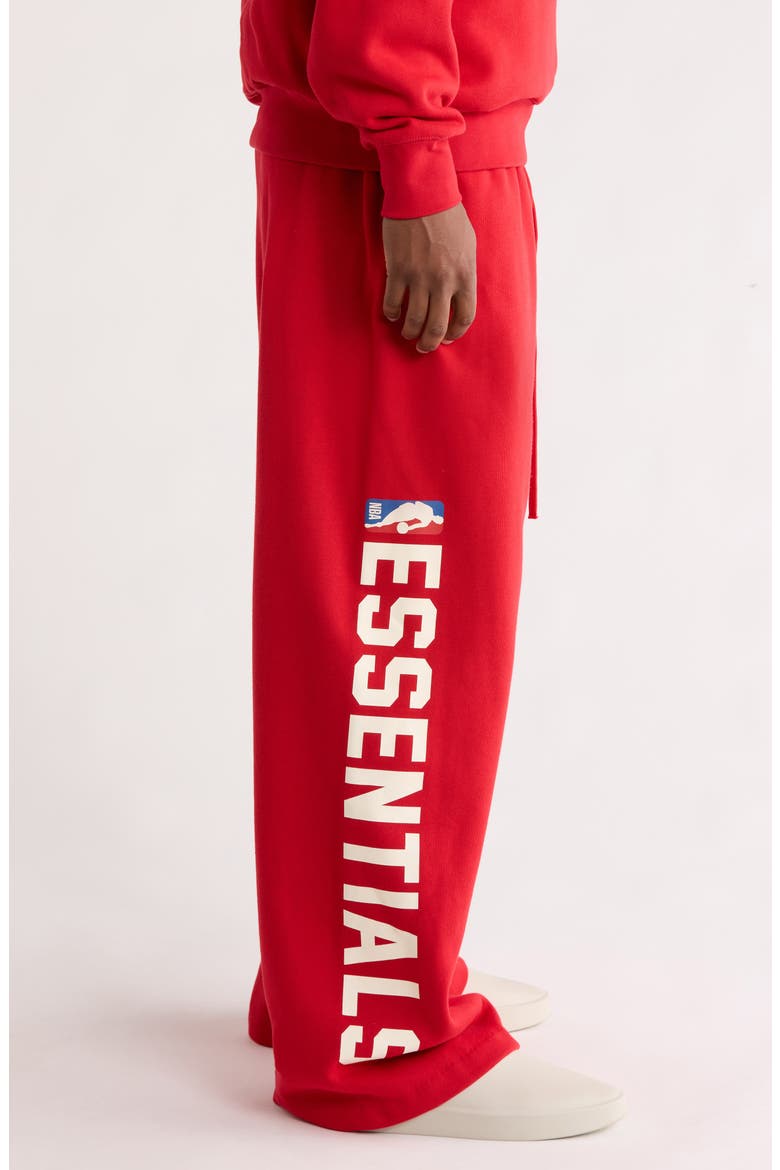 x NBA Bulls Lounge Fit Sweatpants, Alternate, color, RED